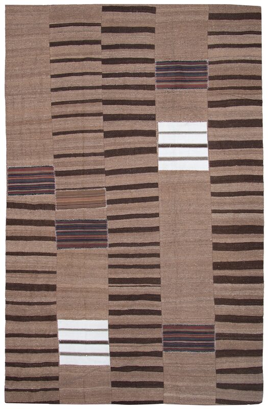 Vintage Modern Kilim / 20238 | WOVEN