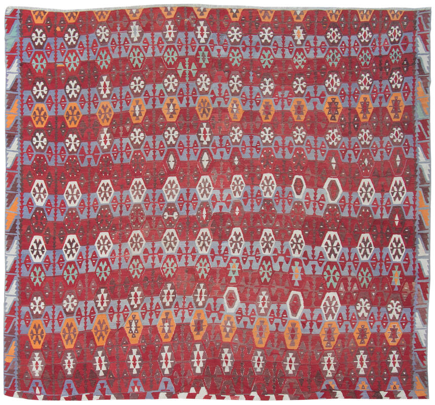 vintage colorful kilim / 20489 | WOVEN