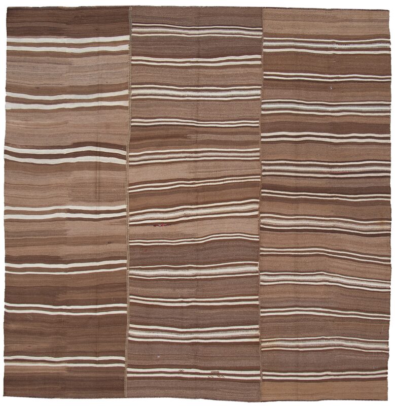 Vintage Modern Kilim / 20490 | WOVEN