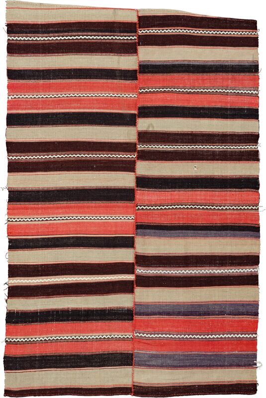 Vintage Colorful Kilim / 20794 | WOVEN