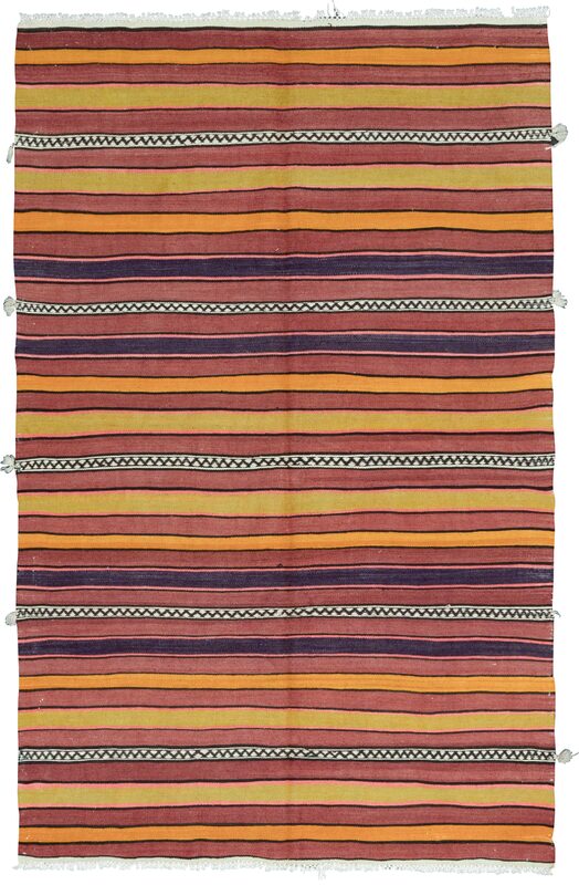Vintage Colorful Kilim / 20797 | WOVEN