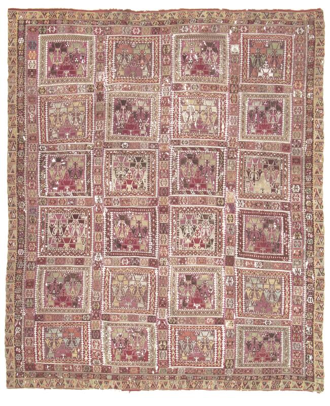 vintage colorful kilim / 21274 | WOVEN