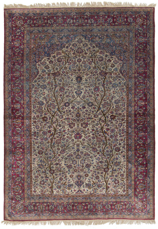 silk kashan / 21565 | WOVEN