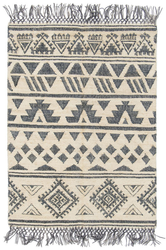 jute kilim / 21780 | WOVEN