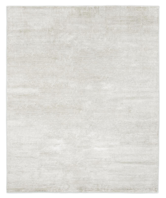 distressed banana silk (tk) - silver | WOVEN