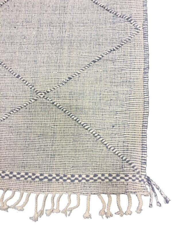 Moroccan Kilim - light blue / 22901 | WOVEN