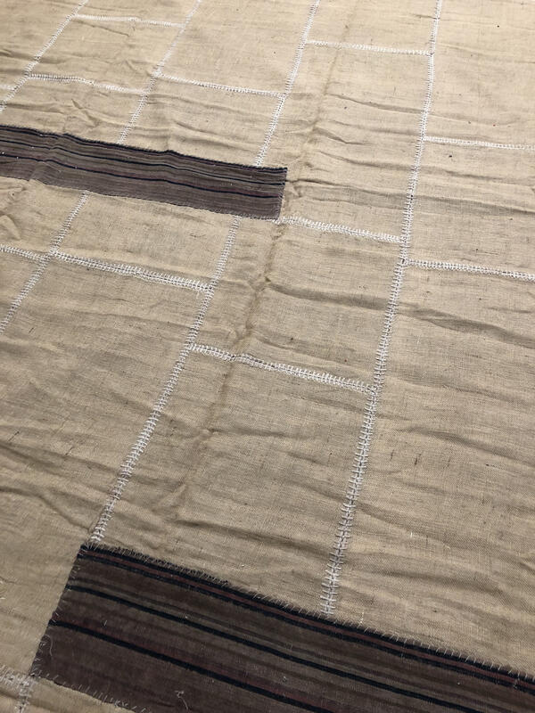 burlap kilim / 23049 | WOVEN