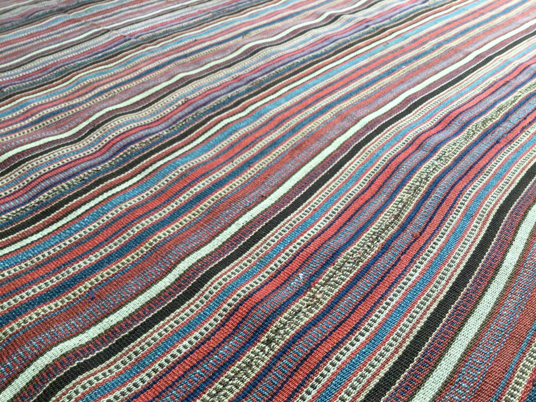 Vintage Colorful Kilim / 23115 | WOVEN