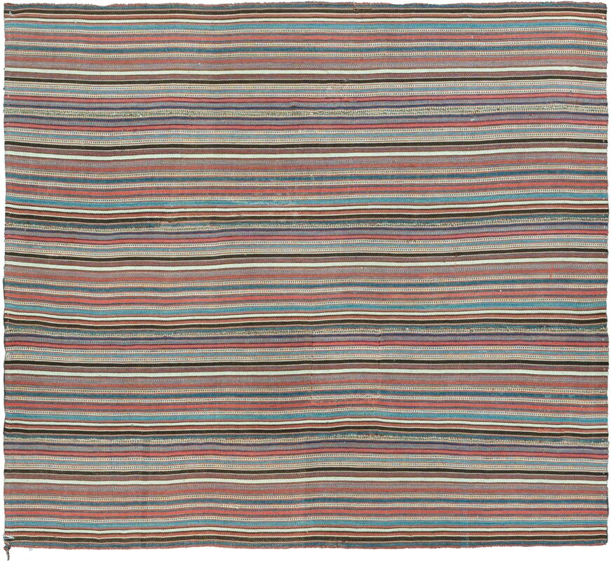 Vintage Colorful Kilim / 23115 | WOVEN