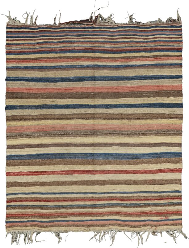 Vintage Colorful Kilim / 25694 | WOVEN