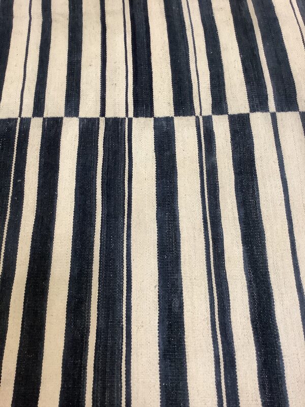 Vintage Inspired Kilim - Black/Ivory / 27288 | WOVEN