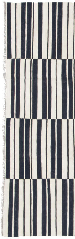 vintage inspired kilim - black/ivory / 27288 | WOVEN