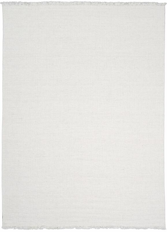 modern dhurrie - ivory | WOVEN