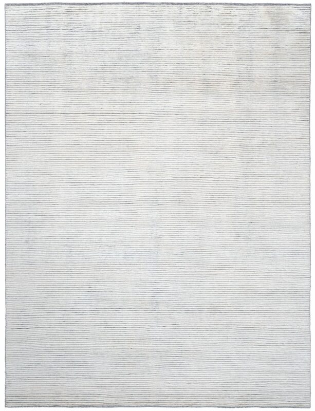 WOOL TULU - IVORY/SILVER | WOVEN