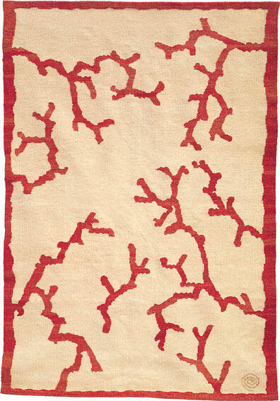 asha carpets - coral / 13916 | WOVEN