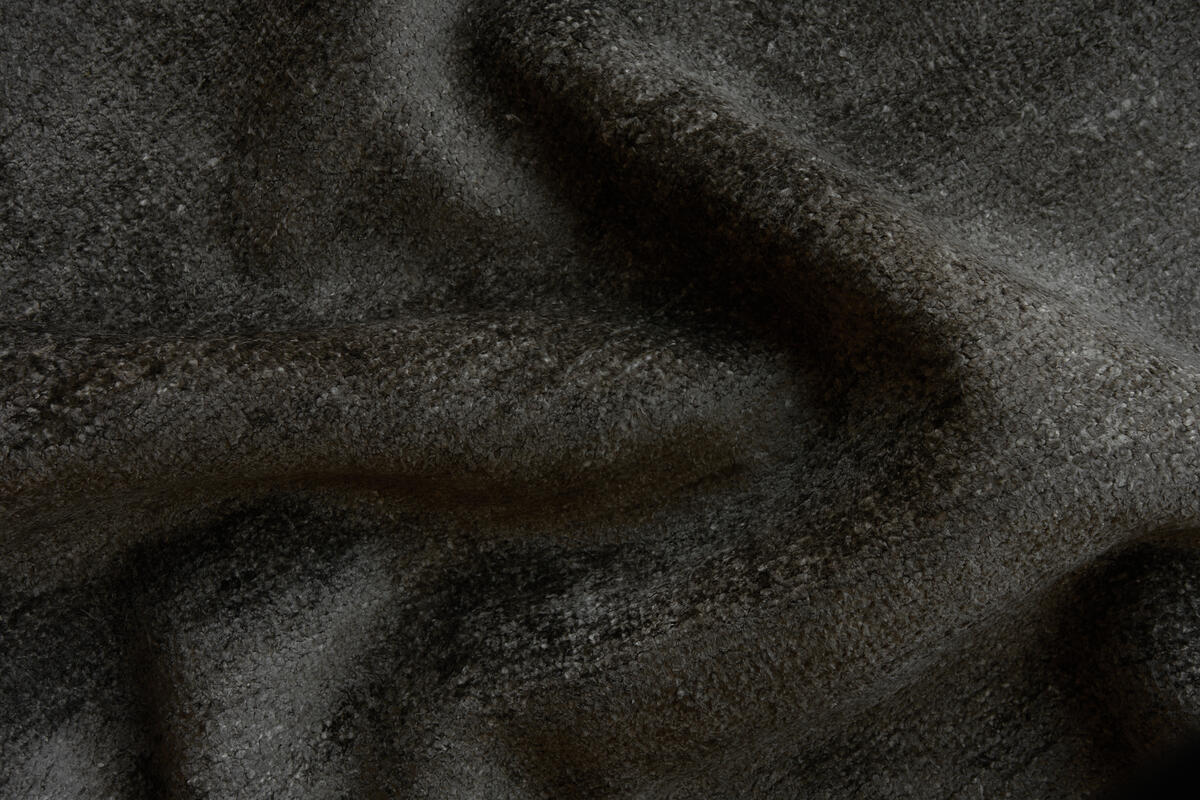 distressed banana silk - charcoal | WOVEN