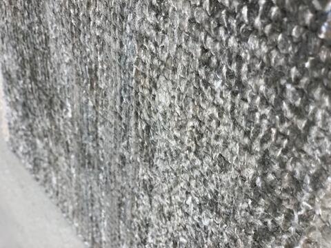 distressed banana silk (tk) - grey | WOVEN