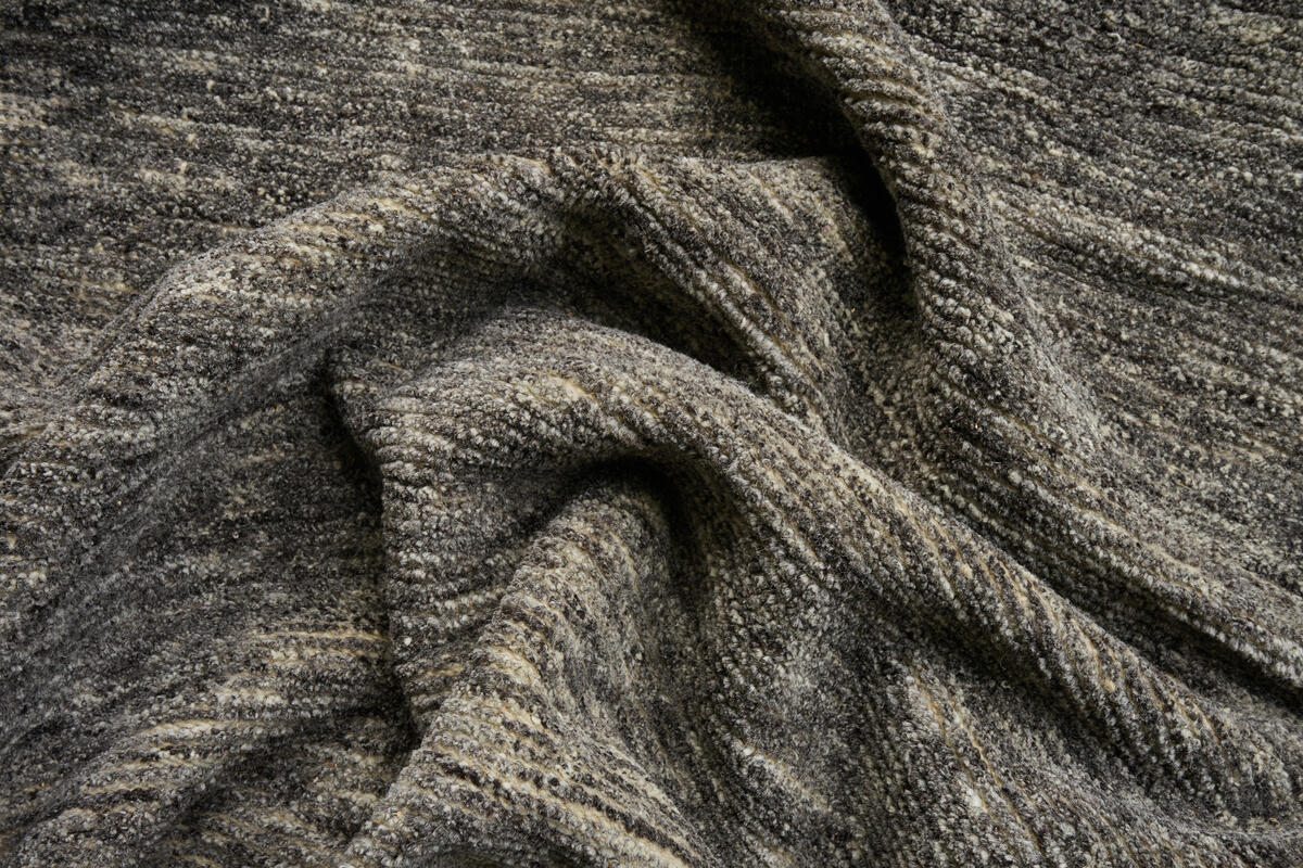 distressed wool - charcoal | WOVEN