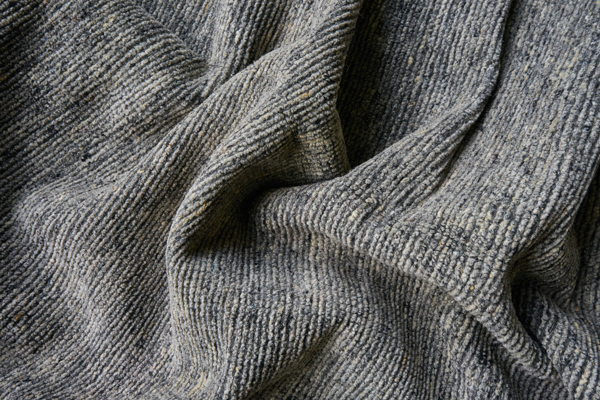 distressed wool - smoke | WOVEN