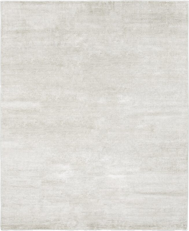 DISTRESSED BANANA SILK (TURKISH KNOT) - SILVER | WOVEN