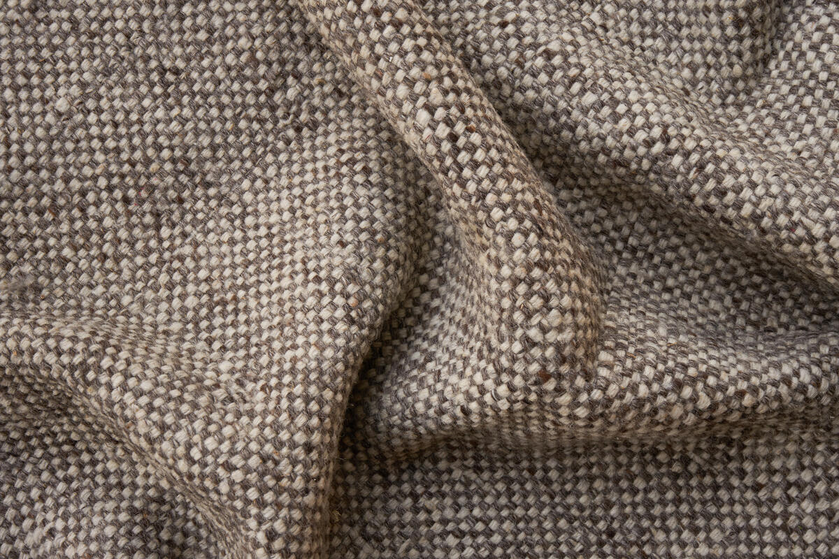 modern dhurrie - brown | WOVEN