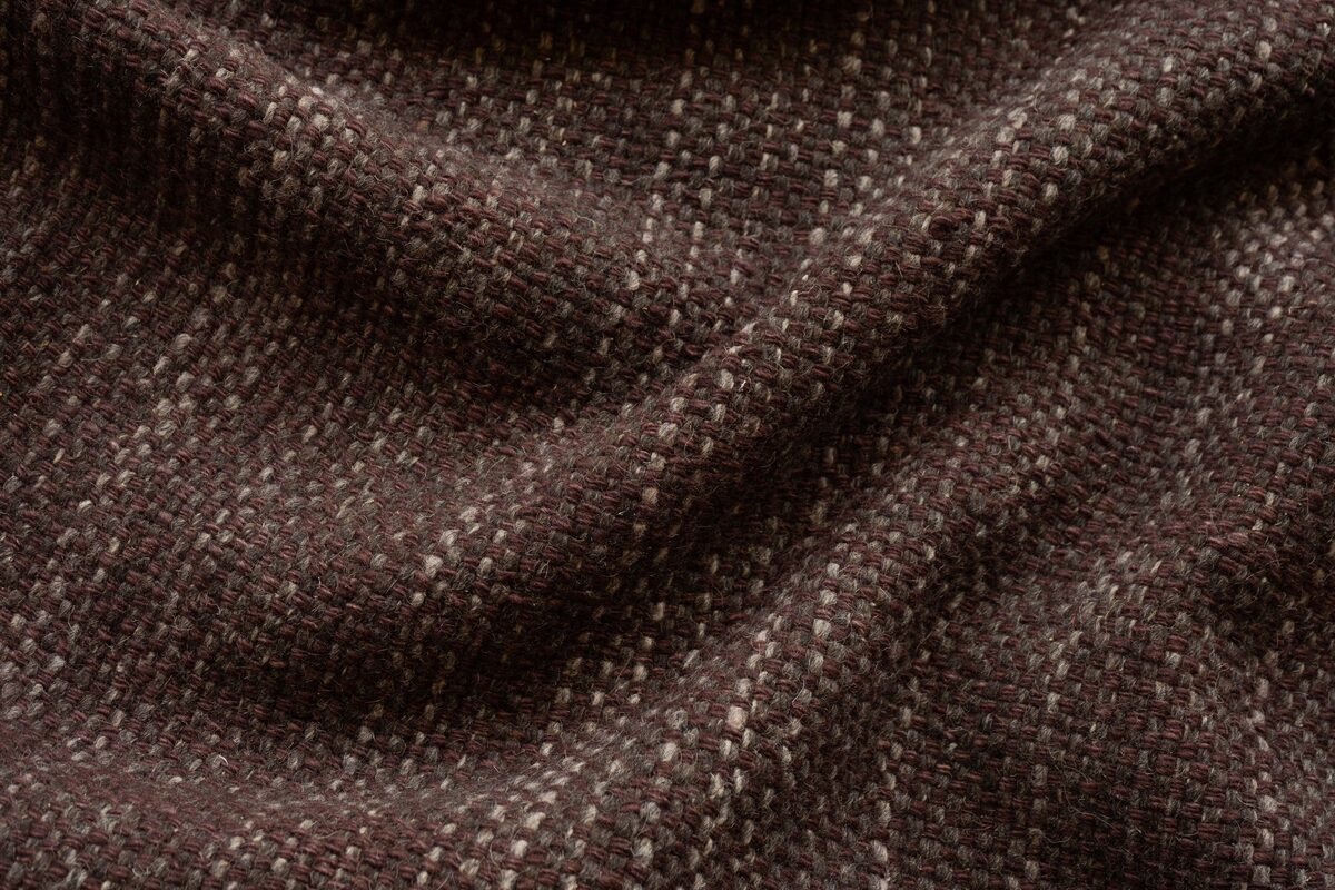 MODERN DHURRIE - AUBERGINE | WOVEN