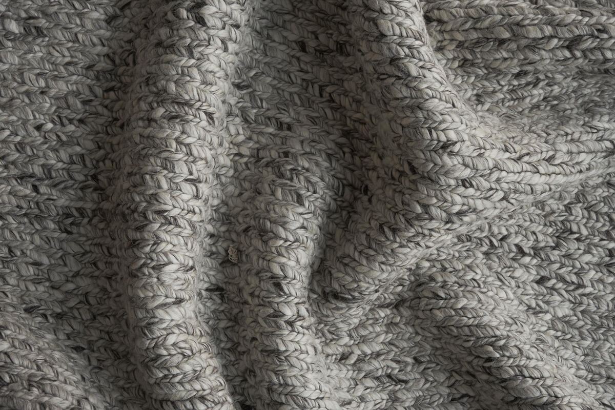 mohair braid - granite | WOVEN