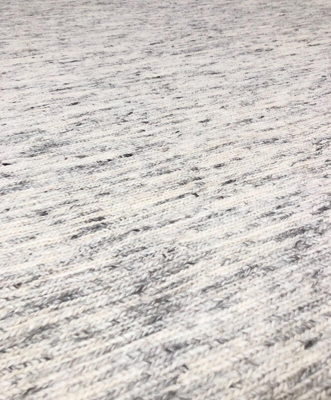 mohair soumak - marble | WOVEN