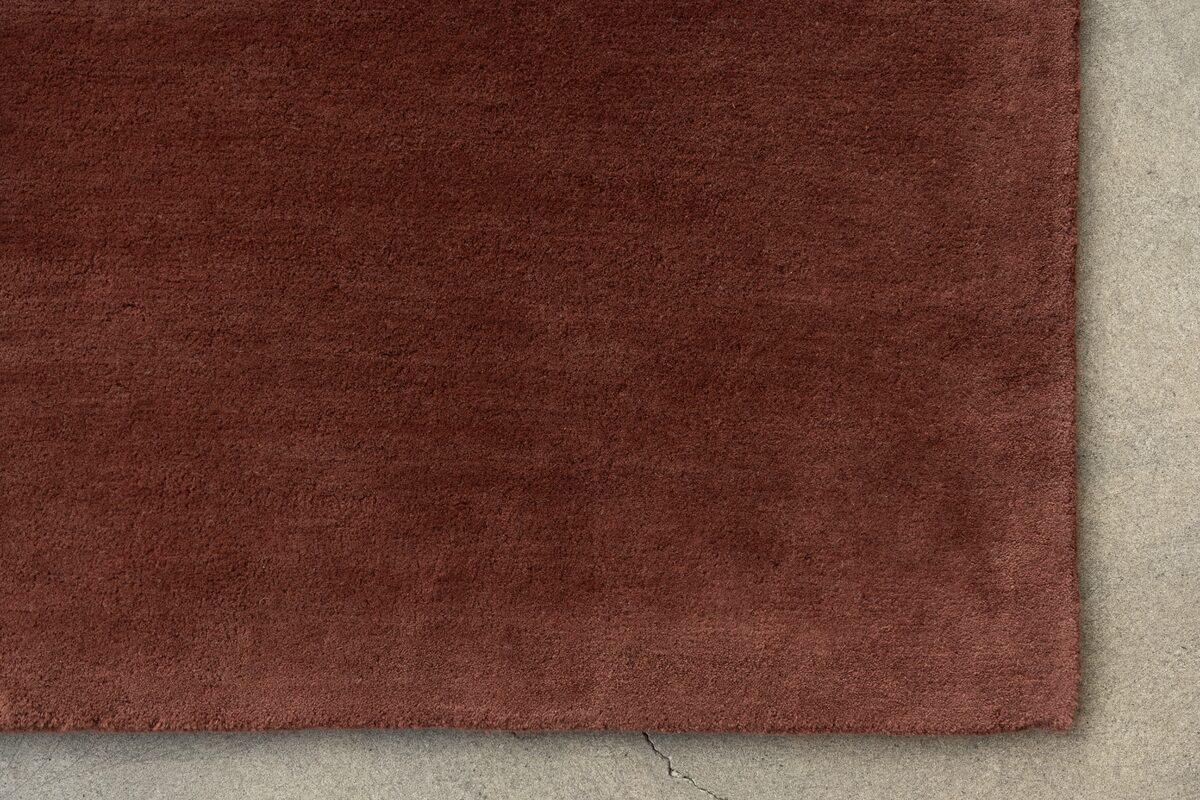 SHEARED MERINO - GARNET | WOVEN