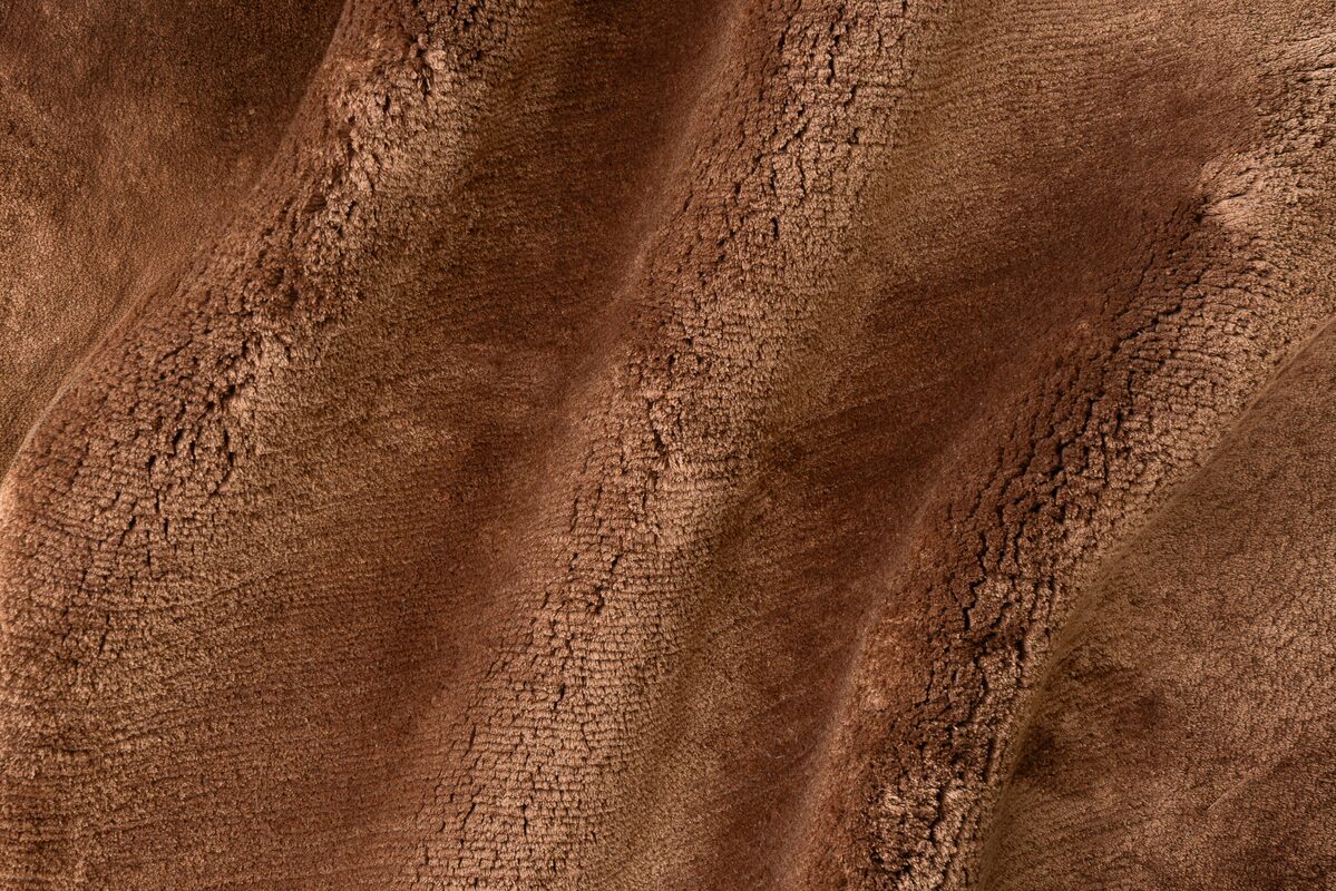 SHEARED SILK - RUST | WOVEN