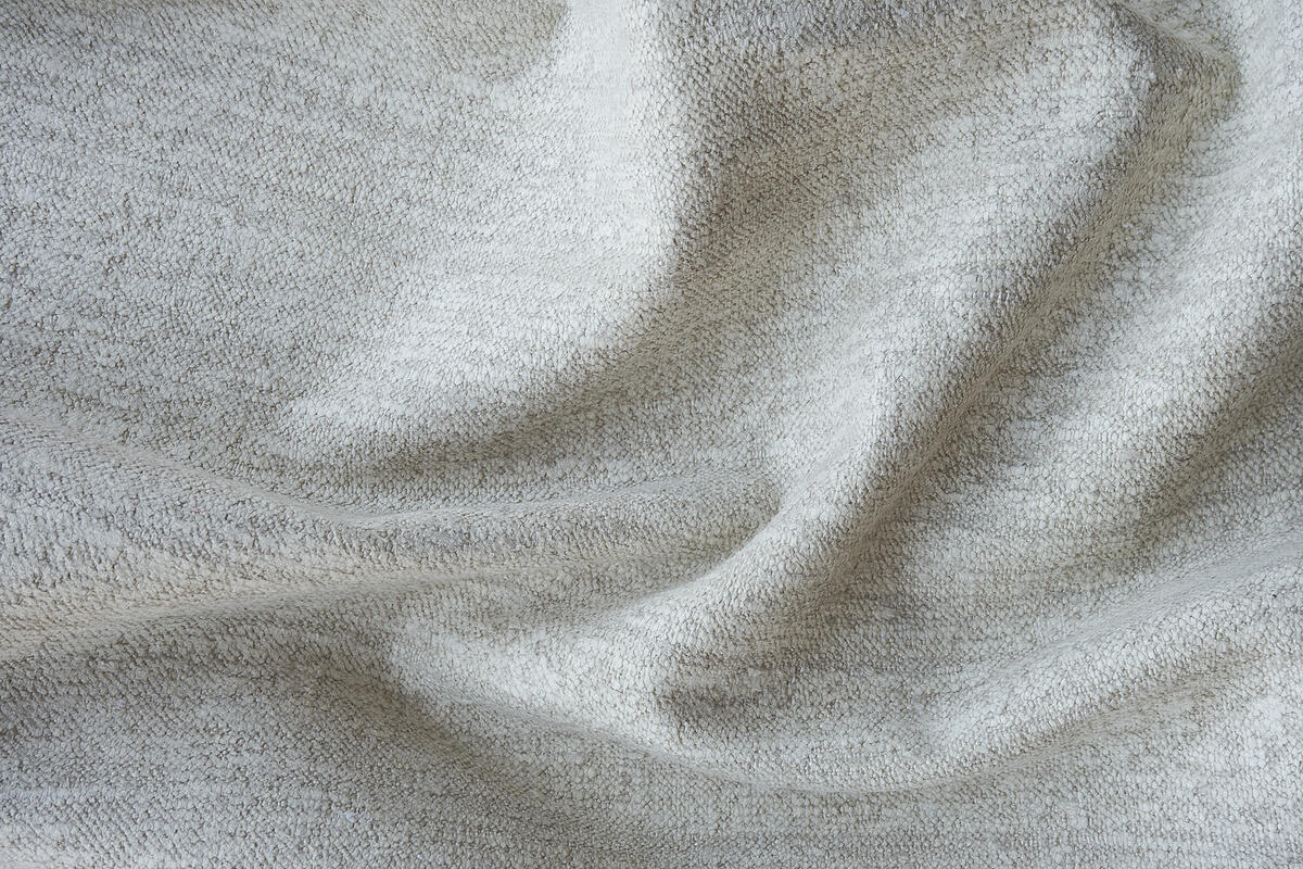 silk flatweave - ivory | WOVEN