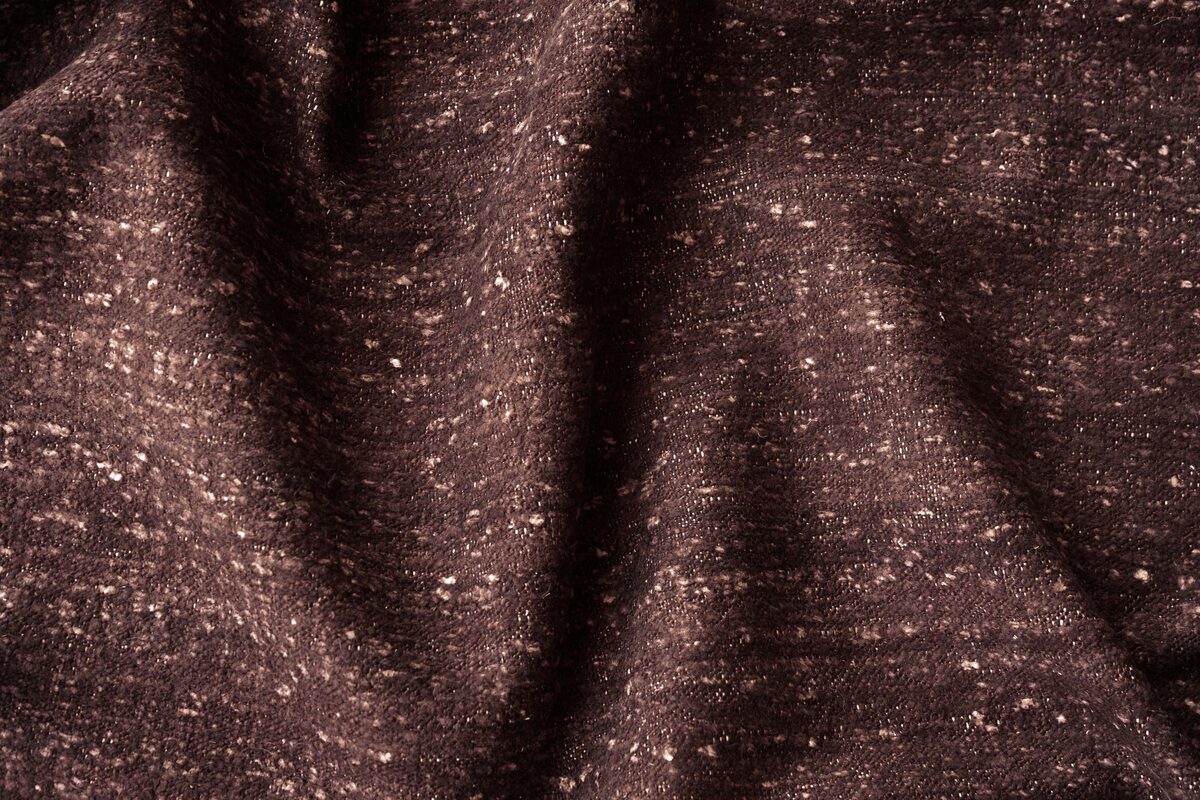 SILK FLATWEAVE - AUBERGINE | WOVEN