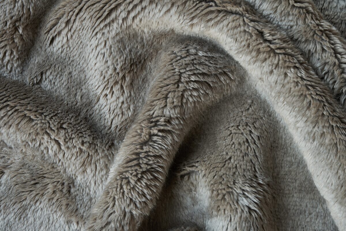TEXTURED MOHAIR - GREIGE | WOVEN