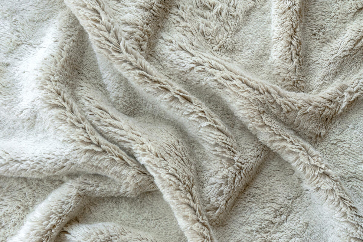textured mohair - ivory | WOVEN