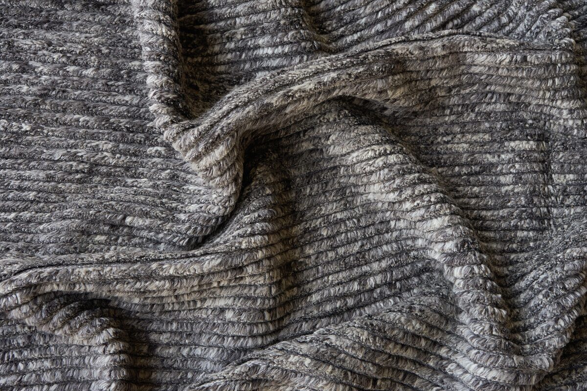 WOOL TULU - GREY | WOVEN