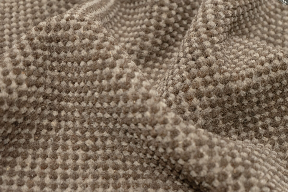 WOOL CHECK - ECRU/BARK | WOVEN
