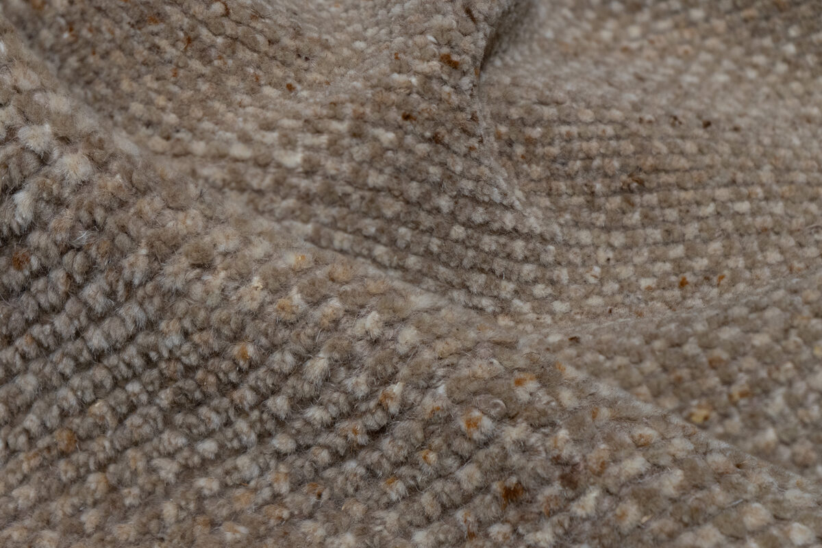 WOOL CHECK - TAUPE/BROWN | WOVEN