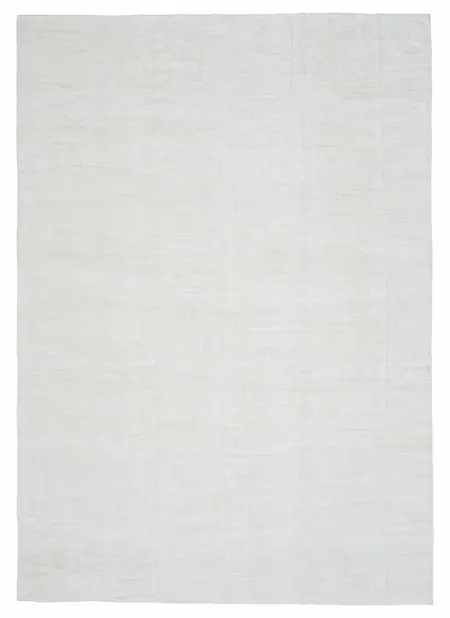 hemp flatweave - white | WOVEN