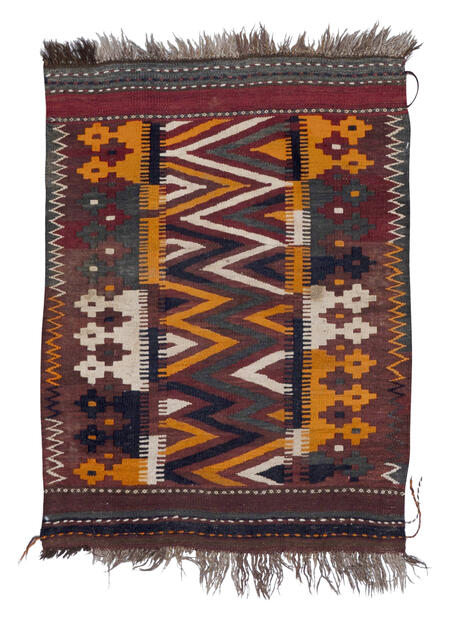 kilim afghan / 12437 | WOVEN