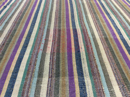 vintage colorful kilim / 20513 | WOVEN