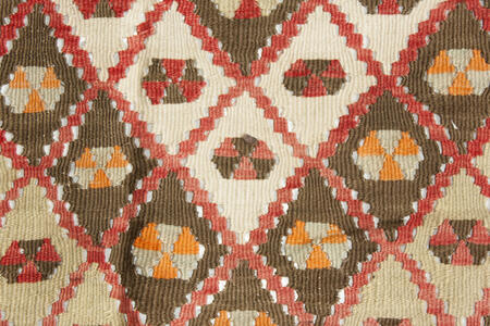 vintage colorful kilim / 20926 | WOVEN