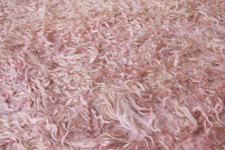 tulu shag- pink / 21200 | WOVEN