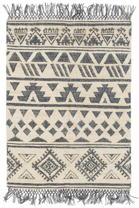 jute kilim / 21780 | WOVEN