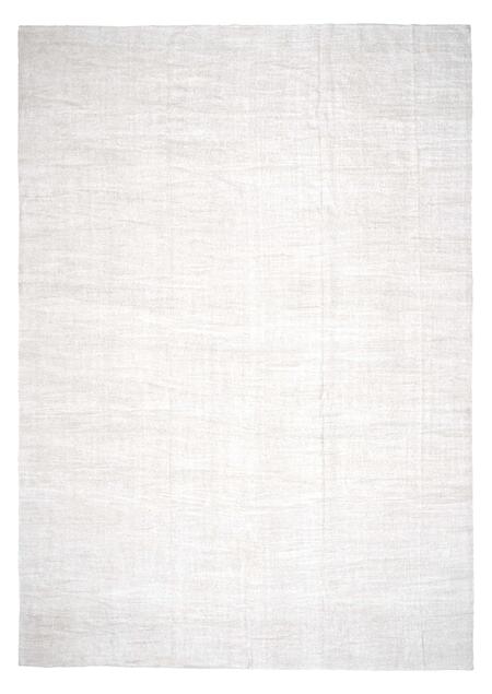 silk flatweave - white | WOVEN