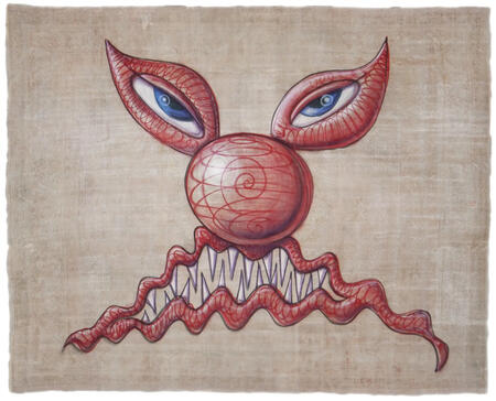 oushak - kenny scharf, monsterug / 17516 | WOVEN