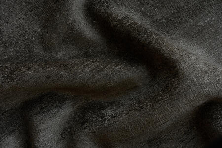 distressed banana silk - charcoal | WOVEN
